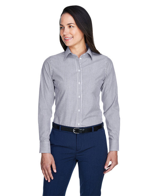 Ladies crown Woven collectionBanker Stripe - DILL - S(D0102H7Y75P)