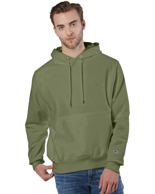 Reverse Weave Pullover Hooded Sweatshirt - OXFORD gRAY - M(D0102H7Y84X)