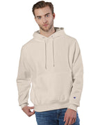 Reverse Weave Pullover Hooded Sweatshirt - OXFORD gRAY - M(D0102H7Y8U6)