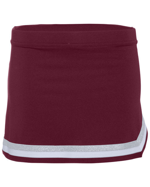 Ladies Pike Skirt - ROYAL RED WHT - L(D0102H7YD7J)