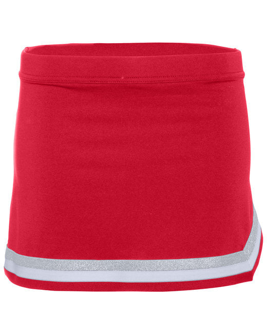 girls Pike Skirt - ROYAL RED WHT - L(D0102H7YDPJ)