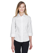 Ladies Perfect Fit34-Sleeve Stretch Poplin Blouse - LIME - S(D0102H7YEQX)
