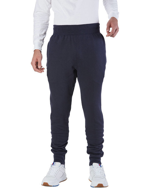 Mens Reverse Weave Jogger Pant - BLAcK - S(D0102H7YF5T)