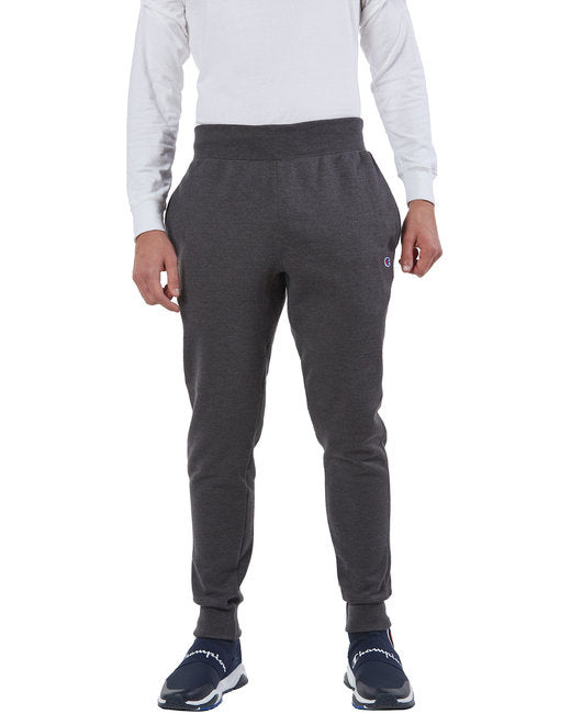 Mens Reverse Weave Jogger Pant - BLAcK - S(D0102H7YF5X)