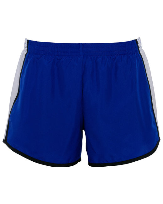 Ladies Pulse Team Short - BLAcK BLK WHT - S(D0102H7YIKX)