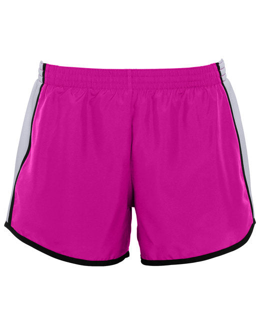 girls Pulse Team Short - BLAcK BLK WHT - S(D0102H7YIS6)