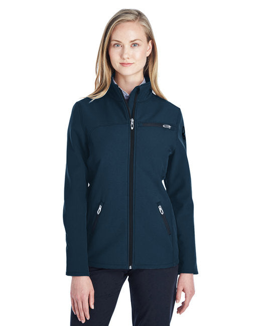 Ladies Transport Soft Shell Jacket - BLAcK RED - XS(D0102H7YNJP)