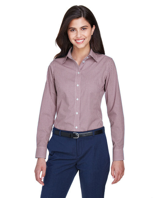 Ladies crown Woven collectioningham check - SILVER - S(D0102H7YP72)