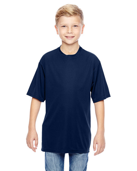 Youth Wicking T-Shirt - WHITE - L(D0102H7YQ66)