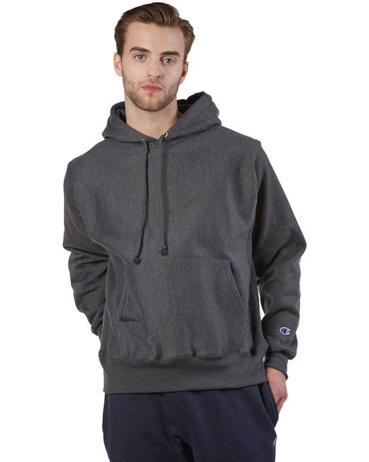 Reverse Weave Pullover Hooded Sweatshirt - OXFORD gRAY - M(D0102H7YWX2)