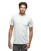 Mens Ringspun Fashion T-Shirt - BLAcK - S(D0102H7Z26P)
