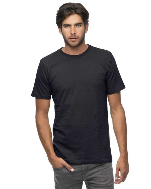 Mens Ringspun Fashion T-Shirt - BLAcK - S(D0102H7Z2ZJ)