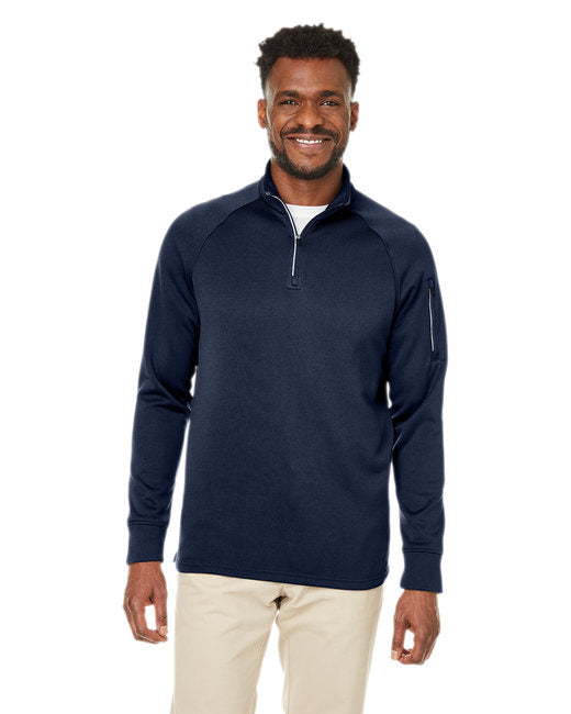 Unisex Fusion chromaSoftleece Quarter-Zip - cARBON - 5XL(D0102H7Z668)