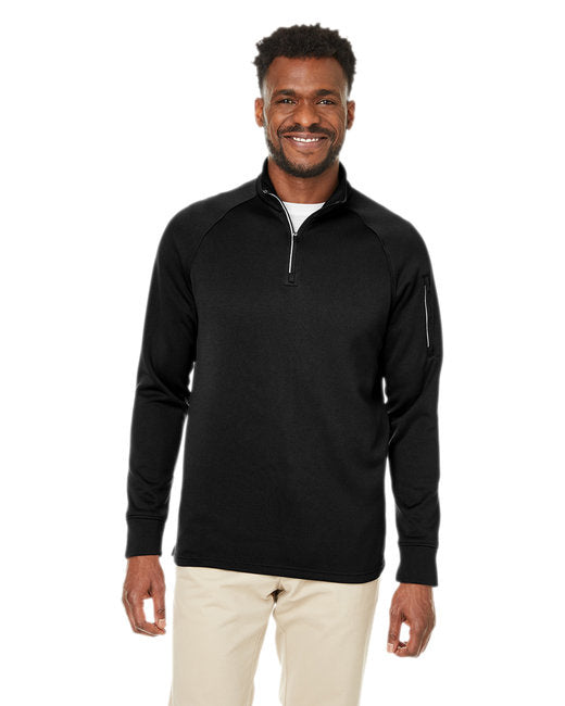 Unisex Fusion chromaSoftleece Quarter-Zip - cARBON - 5XL(D0102H7Z6LT)