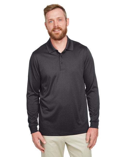 Mens Advantage Snag Protection Plus IL Long Sleeve Polo - BLAcK - S(D0102H7ZF0P)