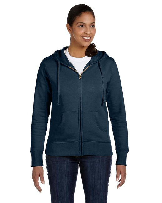Ladies OrganicRecycled Full-Zip Hooded Sweatshirt - PAcIFIc - S(D0102H7Zg02)