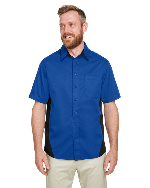 Mens Tall Flash IL colorblock Short Sleeve Shirt - BLAcK TM ORANgE - 2XT(D0102H7ZJ1J)