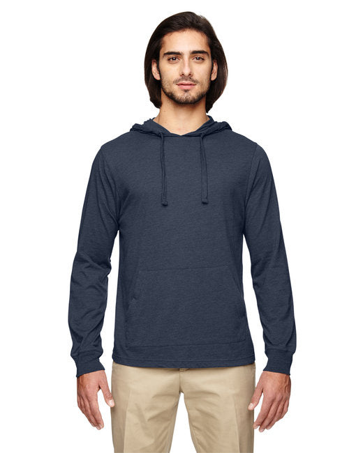 Unisex Blended Eco Jersey Pullover Hoodie - ASPARAgUS - XS(D0102H7ZL6T)