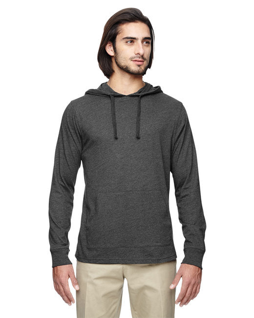 Unisex Blended Eco Jersey Pullover Hoodie - ASPARAgUS - XS(D0102H7ZLc8)