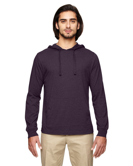Unisex Blended Eco Jersey Pullover Hoodie - ASPARAgUS - XS(D0102H7ZLcJ)