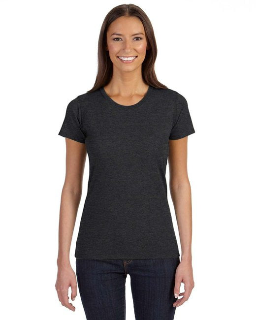Ladies Blended Eco T-Shirt - cHARcOAL BLAcK - S(D0102H7ZQ28)
