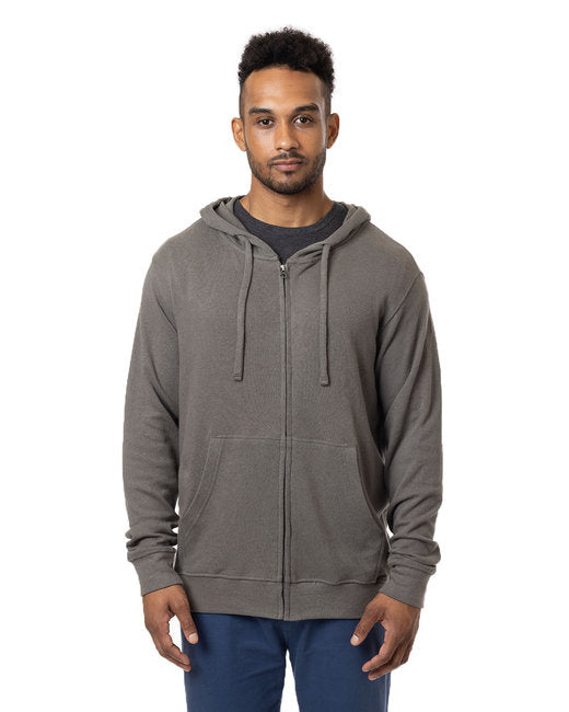 Unisex Hemp Hero Full-Zip hooded Sweatshirt - STONEWORK gRAY - XS(D0102H7ZQ7T)