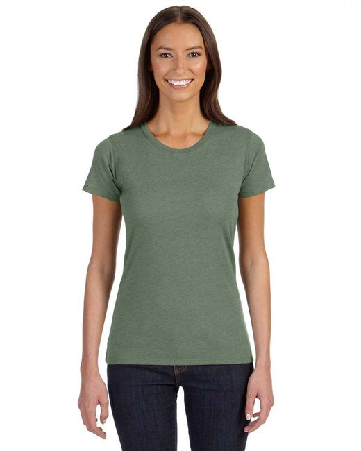 Ladies Blended Eco T-Shirt - cHARcOAL BLAcK - S(D0102H7ZQI6)