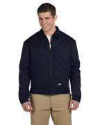 Mens 8 oz Lined Eisenhower Jacket - BLAcK - S(D0102H7ZSW2)