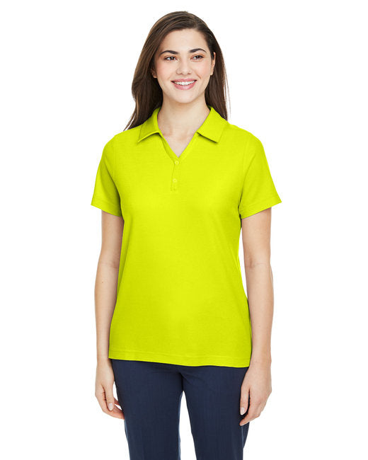 Ladies Fusion chromaSoftPique Polo - AcID gREEN - XS(D0102H7ZYU8)