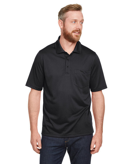 Mens Advantage Snag Protection Plus IL Pocket Polo - BLAcK - S(D0102H7ZYVX)