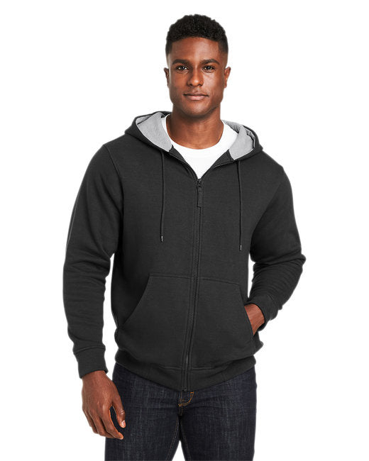Mens climaBlocined Heavyweight Hooded Sweatshirt - SAFETY YELLOW - 5XL(D0102H7ZZUT)