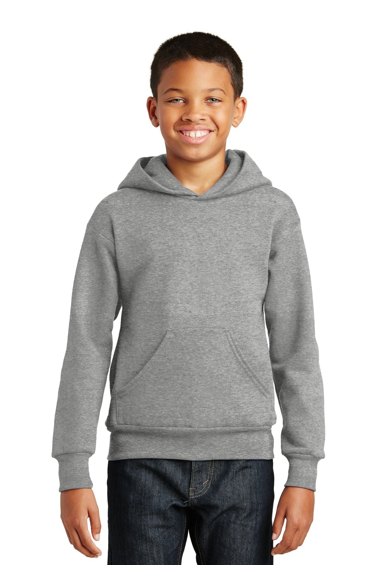Hanes Youth EcoSmart Pullover Hooded Sweatshirt P470