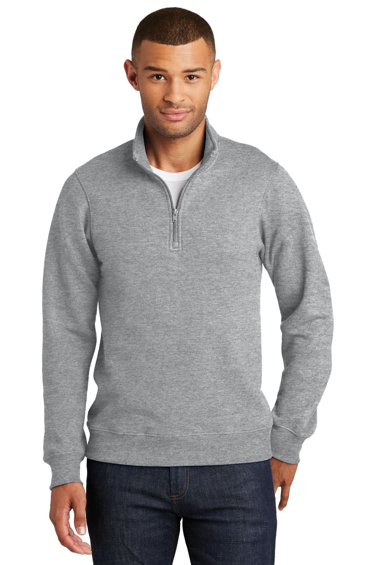 Port & Company Fan Favorite Fleece 1/4-Zip Pullover Sweatshirt PC850Q
