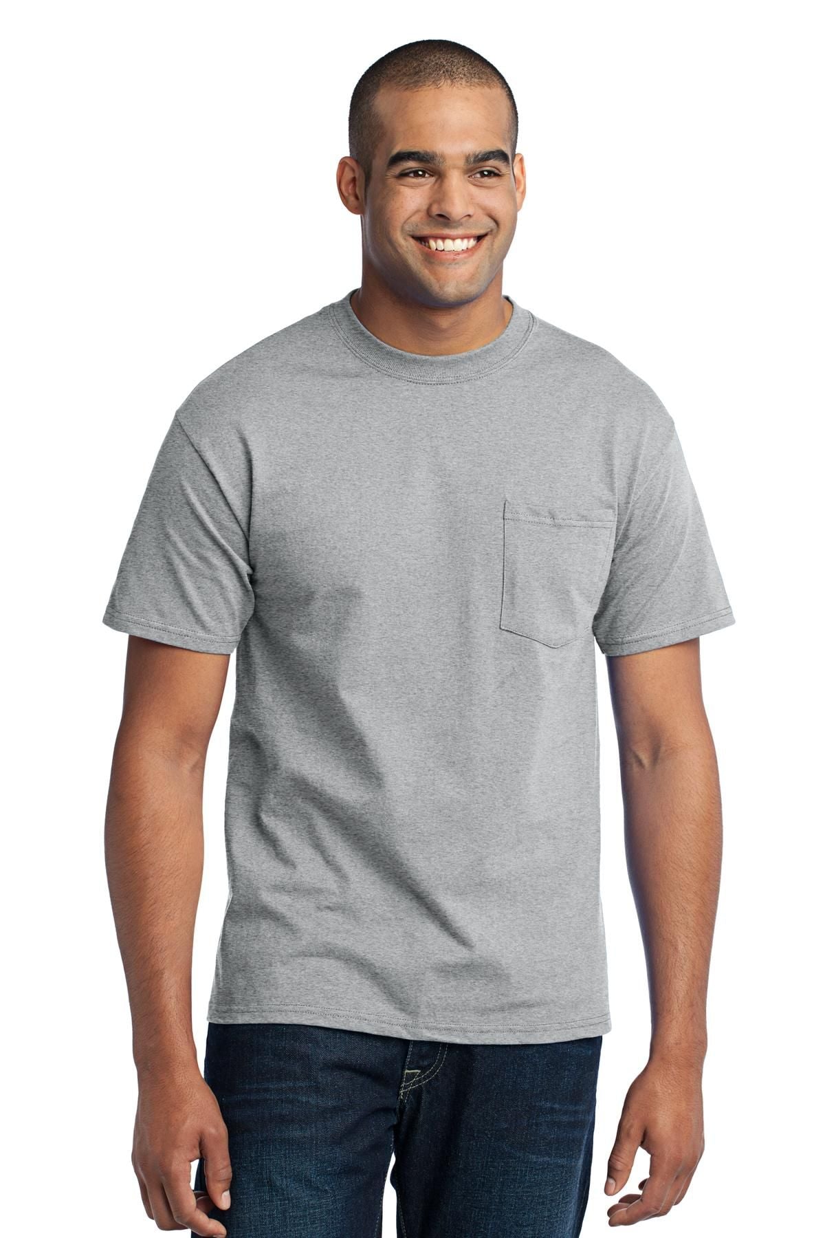 Port & Company Core Blend Pocket Tee PC55P