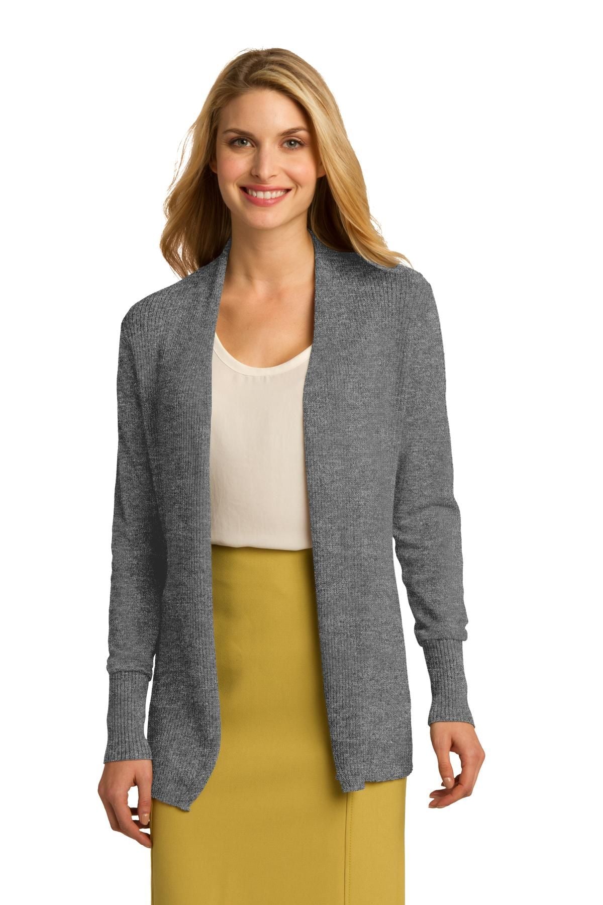 Port Authority Ladies Open Front Cardigan Sweater LSW289
