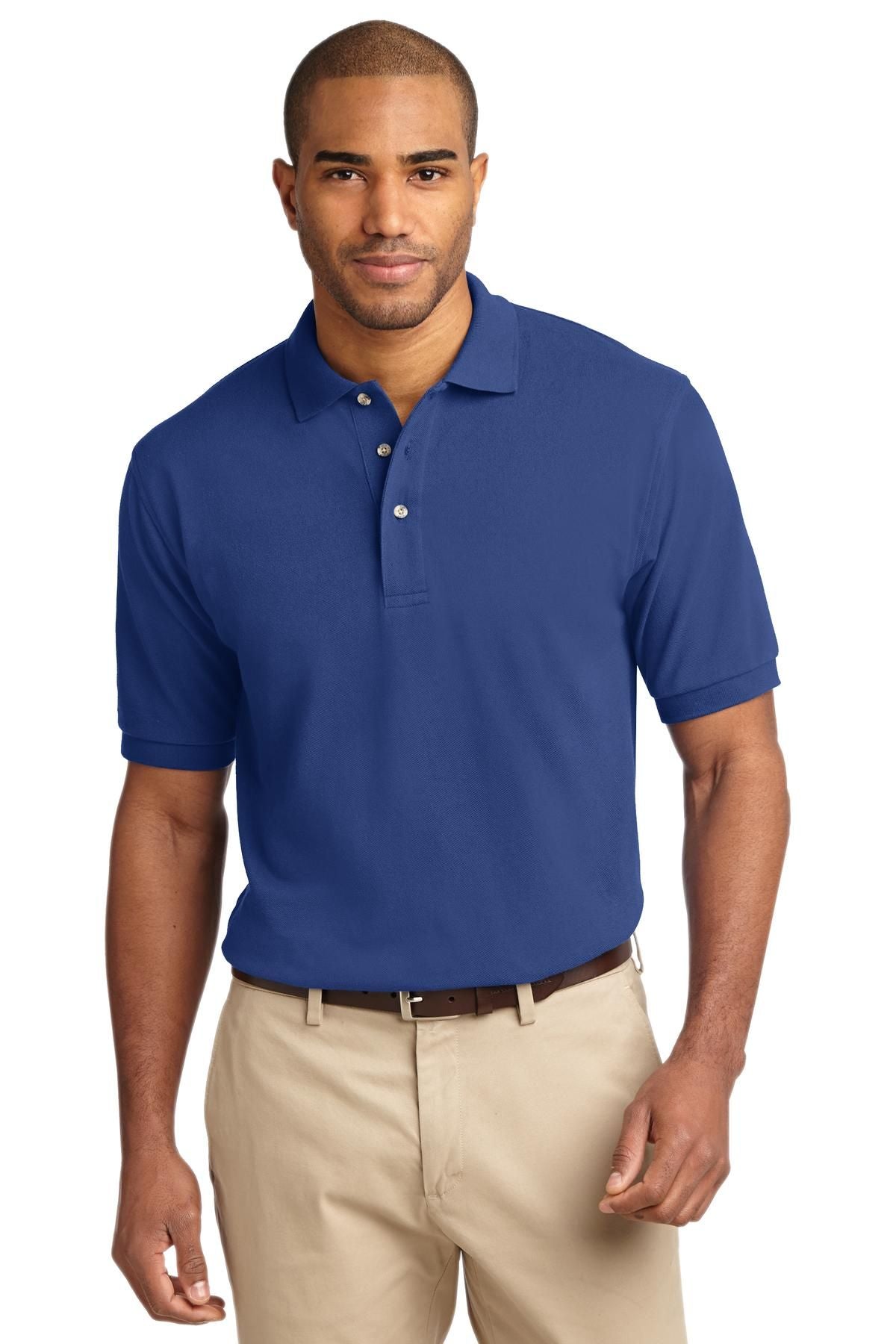 Port Authority Tall Heavyweight Cotton Pique Polo TLK420