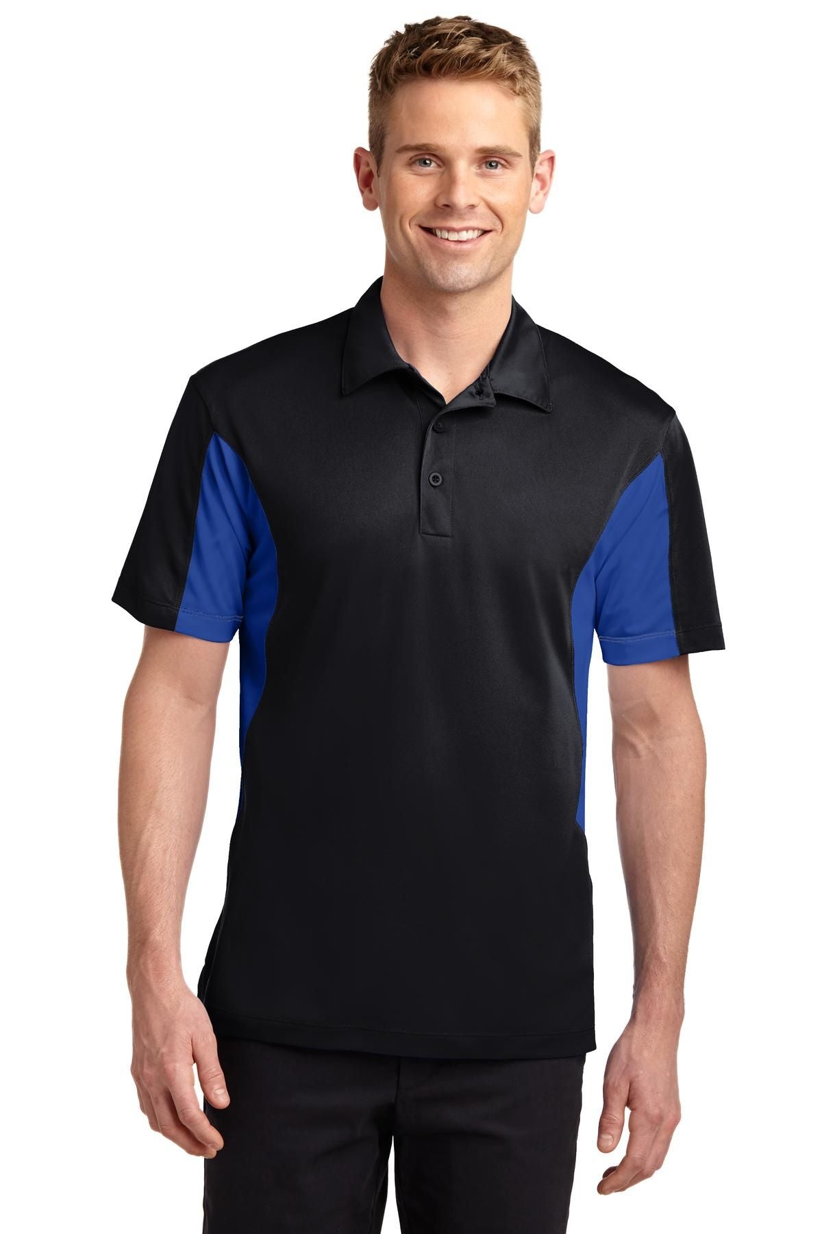 Sport-Tek Tall Side Blocked Micropique Sport-Wick Polo TST655