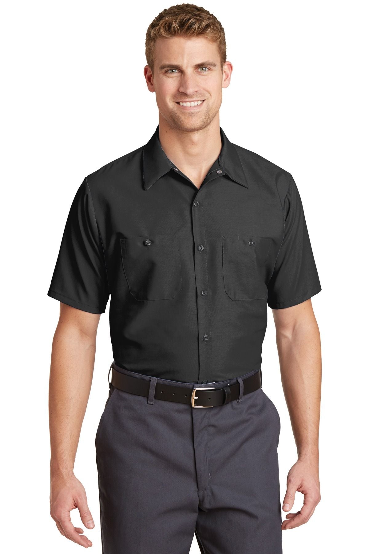 Red Kap Short Sleeve Industrial Work Shirt SP24