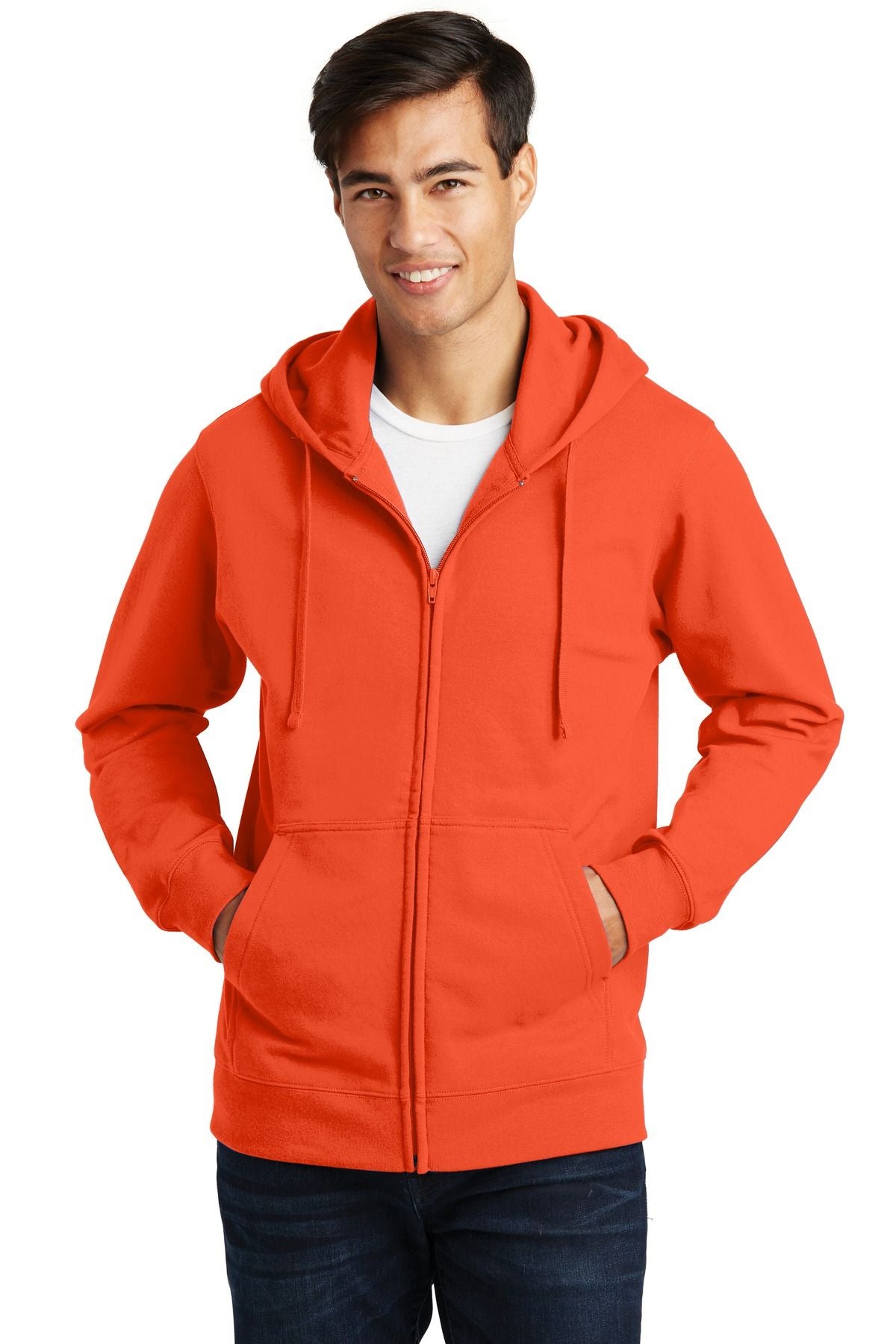 Port & Company Fan Favorite Fleece Full-Zip Hooded Sweatshirt PC850ZH