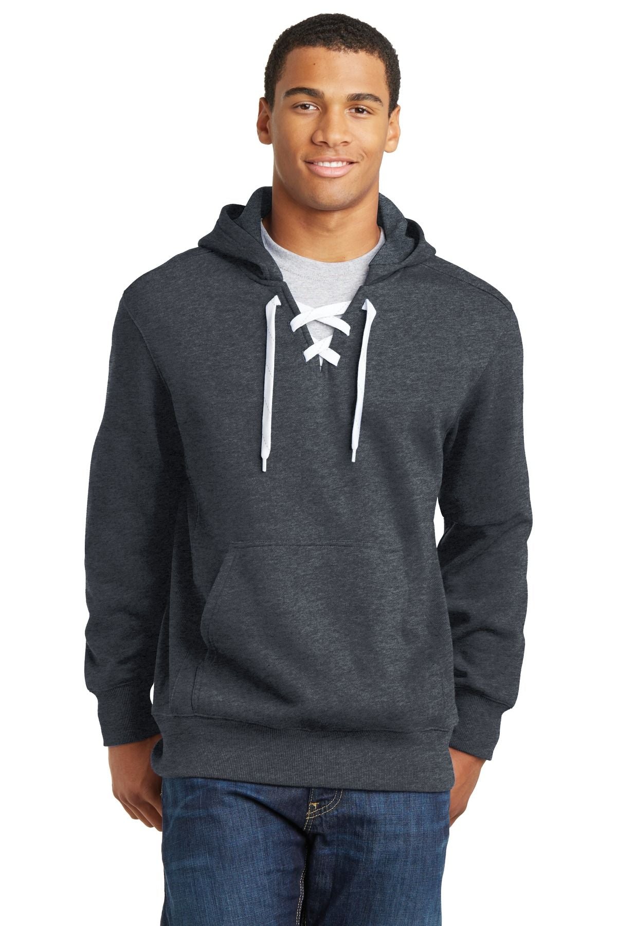 Sport-Tek Lace Up Pullover Hooded Sweatshirt ST271