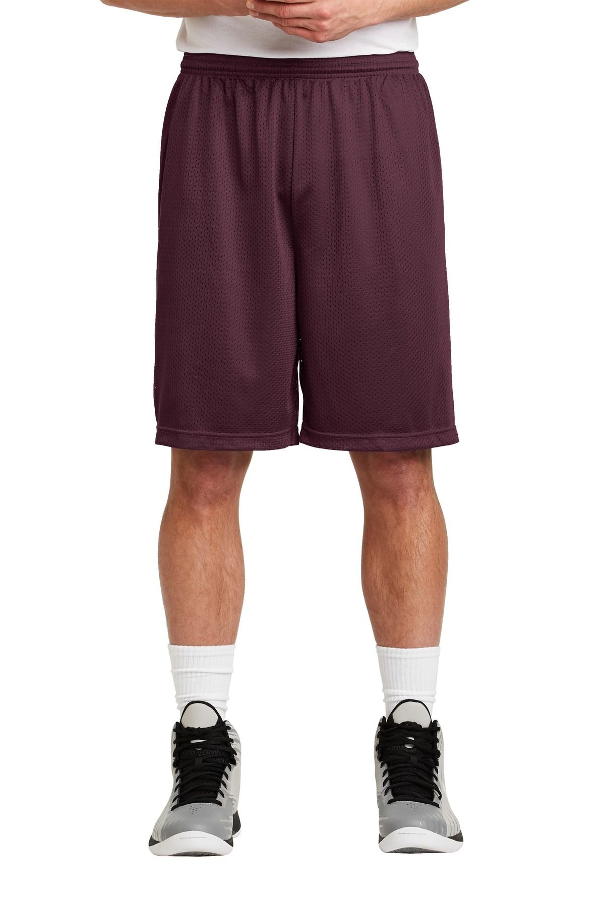 Sport-Tek Long PosiCharge Classic Mesh Short ST515