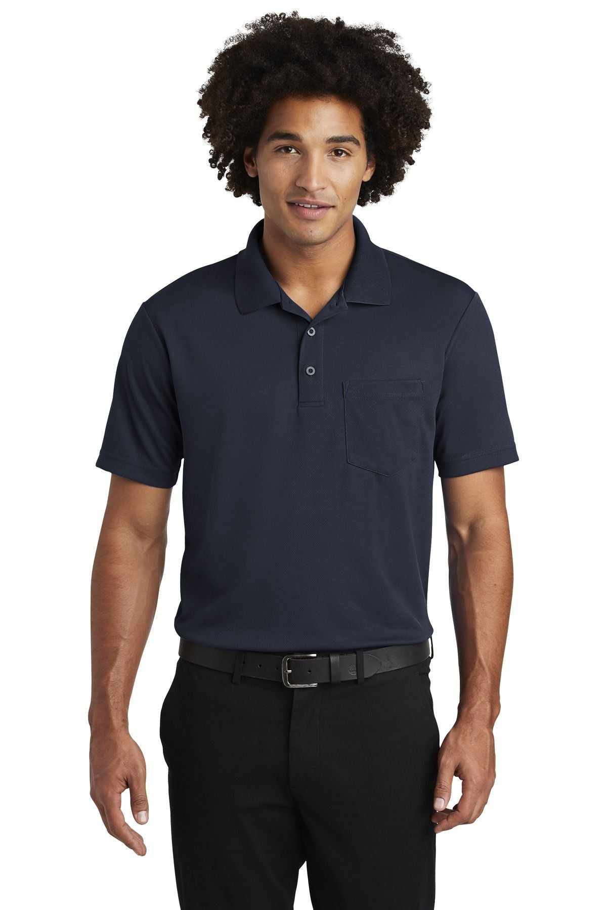 Sport-Tek PosiCharge RacerMesh Pocket Polo ST640P