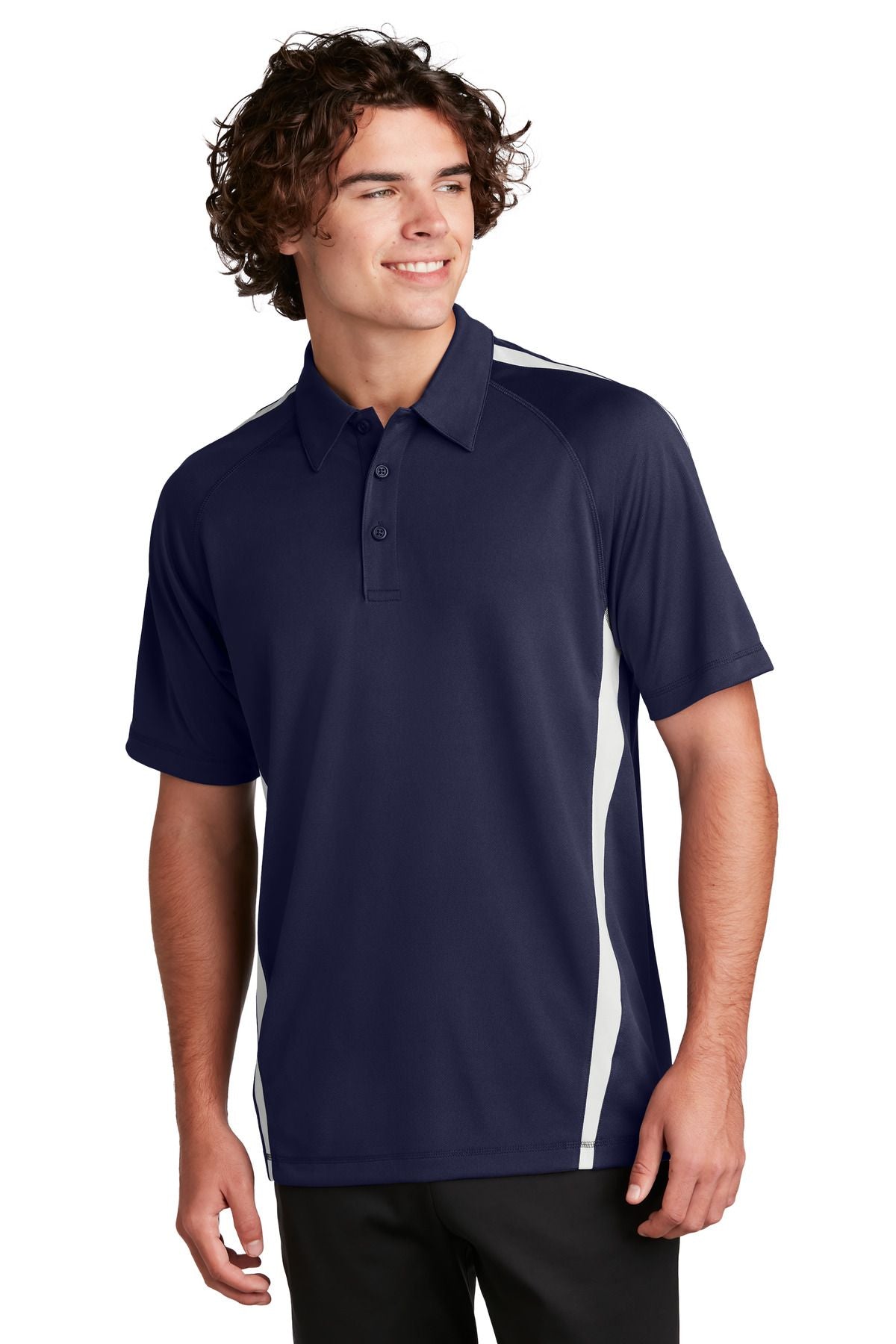 Sport-Tek PosiCharge Micro-Mesh Colorblock Polo ST685