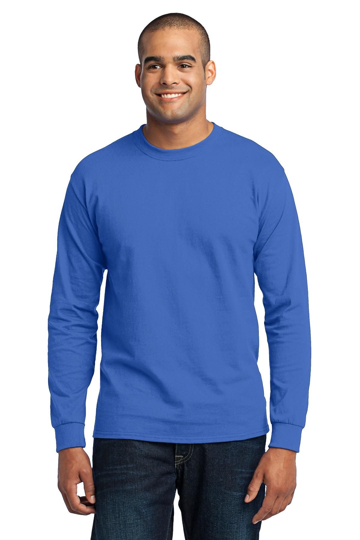 Port & Company Tall Long Sleeve Core Blend Tee PC55LST