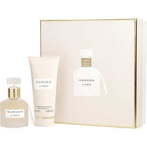 CARVEN LE PARFUM by Carven EAU DE PARFUM SPRAY 1.7 OZ & BODY MILK 3.3 OZ(D0102HHIHMX.)