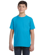 Youth Fine Jersey T-Shirt - VINTAgE BURgUNDY - XS(D0102HI33Hg)