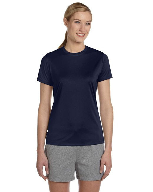 Ladies cool DRI with FreshIQ Performance T-Shirt - BLAcK - S(D0102HI33KU)