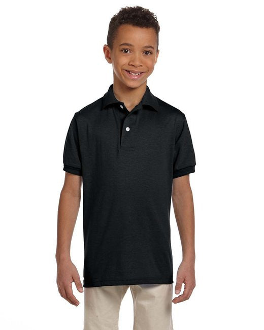 Youth SpotShieldJersey Polo - FOREST gREEN - S(D0102HI3D7A)