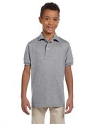 Youth SpotShieldJersey Polo - FOREST gREEN - S(D0102HI3D9Y)