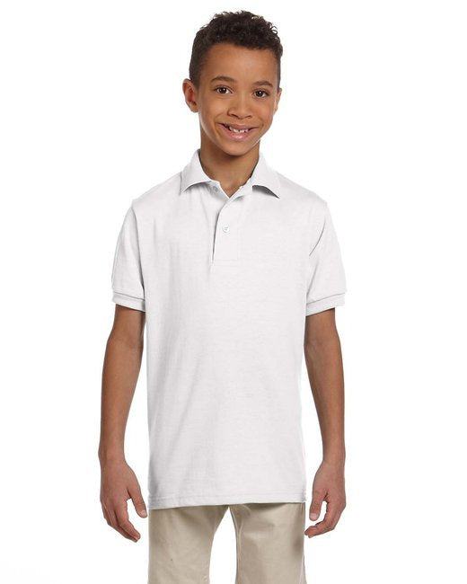 Youth SpotShieldJersey Polo - FOREST gREEN - S(D0102HI3DRA)